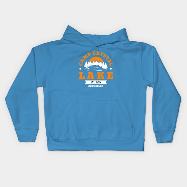 Camp Crystal Lake Kids Hoodie by sadav